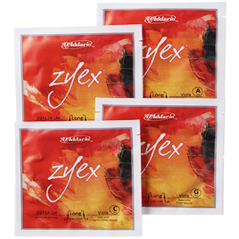 Strune za Violo D'Addario Zyex SET, long