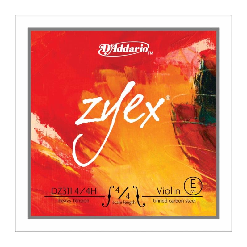 D'Addario Zyex Violin String E 1/4