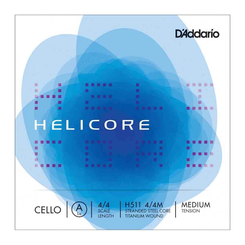 D'Addario Helicore Cello String C 1/2
