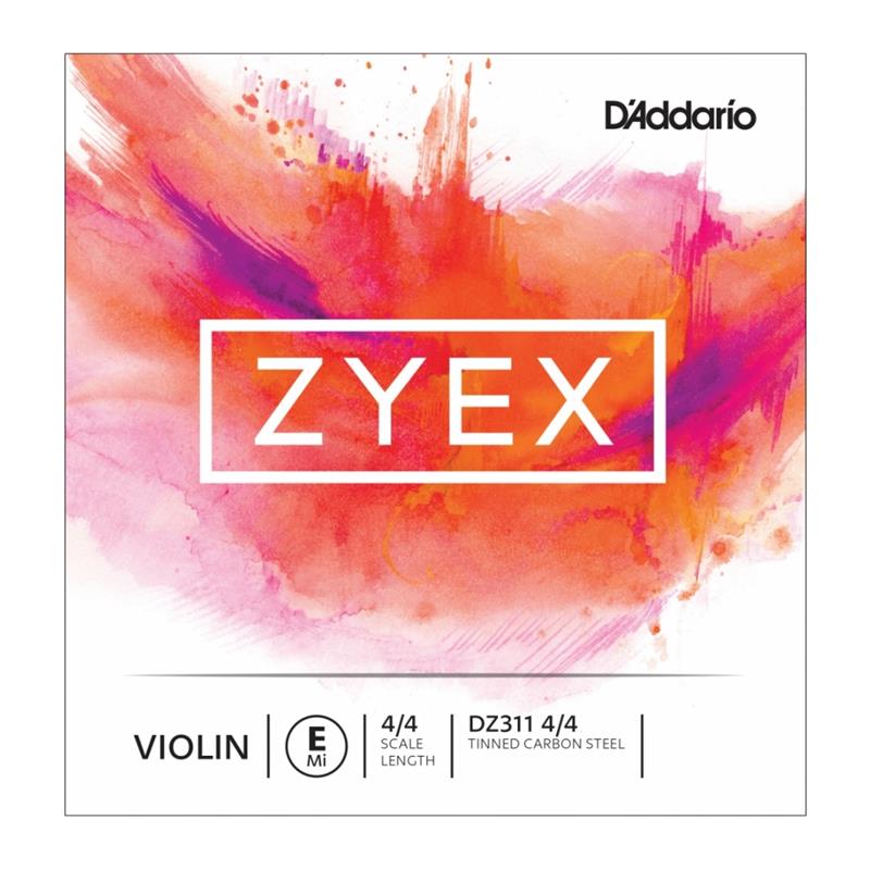 D'Addario Zyex Violin String E 4/4