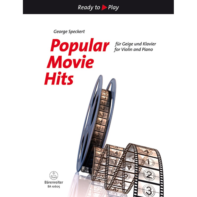 G. Speckert: Popular movie hits for violin and piano