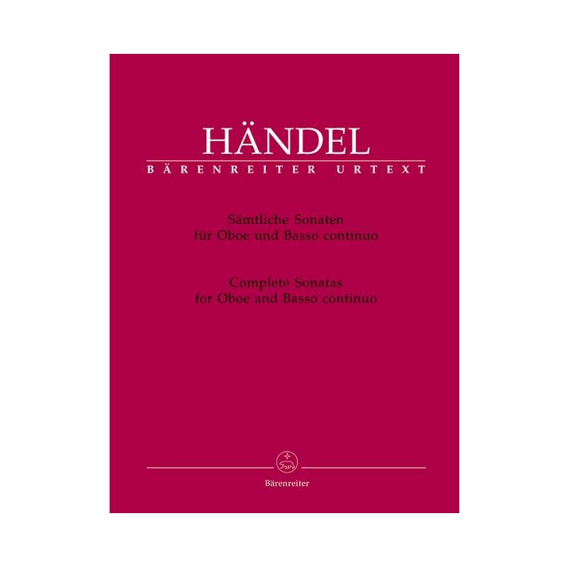 G. F. Händel: Complete Sonatas for Oboe and Basso continuo