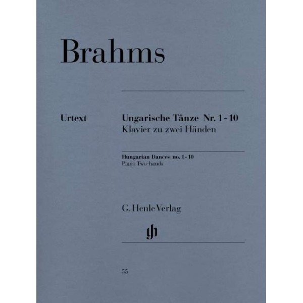 Johannes Brahms: Hungarian Dances 1-10