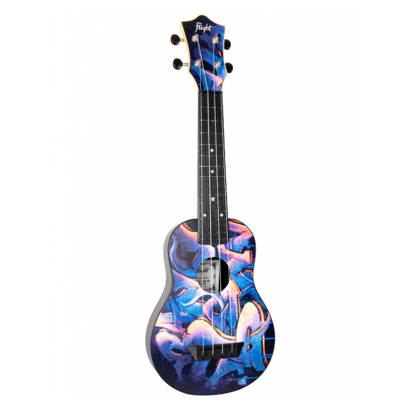 Ukulele Soprano Flight TUS40 Graffiti Travel