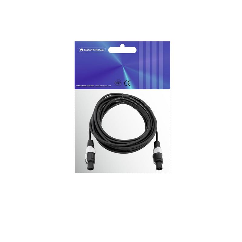 OMNITRONIC Speaker cable Speaker 2x1.5 10m bk