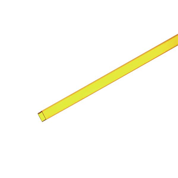 EUROLITE Tubing 10x10mm yellow 4m